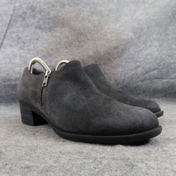 Blondo Shoes Womens 9.5 Bootie Block Heel Leather Zip Fashion Waterproof Classic - Picture 1 of 16